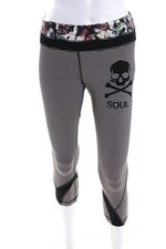 Leggings Lululemon x Soul Cycle feminina listrada floral preta bege tamanho 6, usado comprar usado  Enviando para Brazil