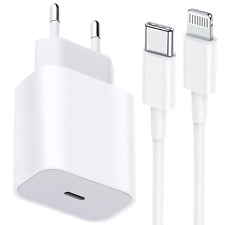 20W Kabel ładujący Szybka ładowarka USB C do iPhone 11 12 13 14 Pro Max Adapter NOWY na sprzedaż  Wysyłka do Poland