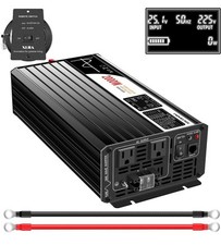 Inversor de potência Pure Sine Wave 2000w (potência de pico 4000W) display LCD DC 12v a 120 comprar usado  Enviando para Brazil
