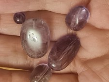 Amethyst large beads for sale  BIRMINGHAM