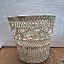 White wicker basket for sale  Mc Kenzie