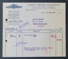 Invoice 1937 west d'occasion  Expédié en Belgium