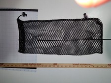Bolsa de Malha Misty Mountain Pull-string 6" x 21" Preta - Nova Outra comprar usado  Enviando para Brazil
