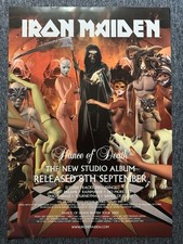 RARE 76x51cm BILLBOARD/RECORD STORE POSTER - IRON MAIDEN "DANCE OF DEATH"  2003 comprar usado  Enviando para Brazil