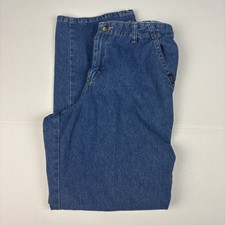 Vintage Chic Feminino 12 Petite Jeans Azul Denim Mãe Elástico Algodão Cintura Alta comprar usado  Enviando para Brazil