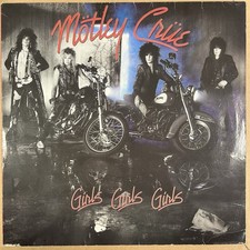 Motley Crue - Girls , Girls , Girls - OG UK Elektra LP - 960 725 1 - Classic!! comprar usado  Enviando para Brazil