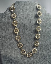 Vintage sunflower necklace for sale  New Orleans