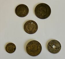 Six french coins for sale  BARNSLEY