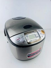 Panela e aquecedor de arroz Zojirushi NS-TSC18 Micom 10 xícaras aço inoxidável comprar usado  Enviando para Brazil