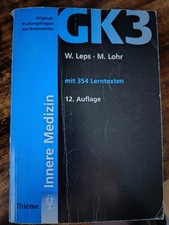 gk3 medizin gebraucht kaufen  Königstein im Taunus
