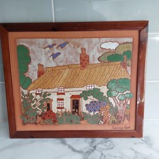 Large ceramic framed for sale  POOLE