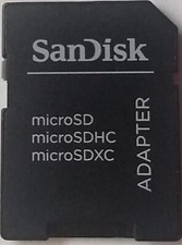 Micro karten adapter gebraucht kaufen  Bad Salzuflen