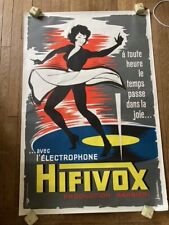 Affiche ancienne vintage d'occasion  Bourges