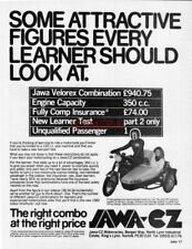 Jawa 350 velorex for sale  SIDCUP