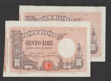 Regno italia 100 usato  Cava de Tirreni