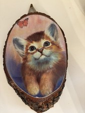 Cat wood slab for sale  Liberty