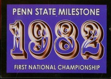 Usado, TK LEGACY PENN STATE MILESTONES 1982 PRIMEIRO CAMPEONATO NACIONAL #PS4 comprar usado  Enviando para Brazil
