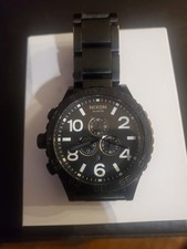 Nixon chronograph black for sale  Maspeth