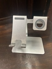 Suporte universal para celular/relógio Lamicall alumínio 2 em 1 desktop comprar usado  Enviando para Brazil