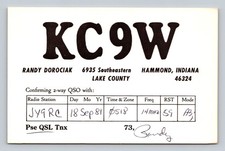 Ham radio qsl usato  Spedire a Italy