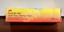 Fita marcadora de fio 3M ScotchCode SDR-6 (10 rolos) comprar usado  Enviando para Brazil