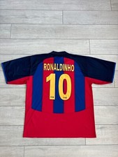 Camisa de futebol Ronaldinho #10 FC Barcelona oficial masculina tamanho GG comprar usado  Enviando para Brazil