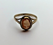 Cameo 9ct yellow for sale  BASINGSTOKE