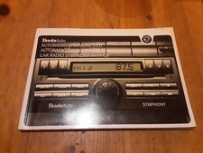 Skoda autoradio symphony gebraucht kaufen  Roth