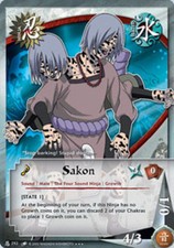 Sakon - N-252 - Super Raro - 1ª Edição - Foil Quest for Power NM/LP - Naruto comprar usado  Enviando para Brazil