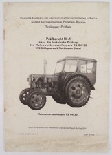 Trator Exam Report 1 multiuso com rodas RS 04/30 VEB 1956 comprar usado  Enviando para Brazil
