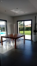 Table carrée teck d'occasion  Floirac