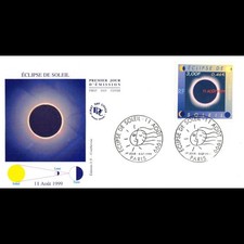 Fdc eclipse soleil d'occasion  Crécy-la-Chapelle