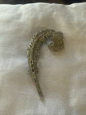 Beautiful diamanté feather for sale  DARTFORD