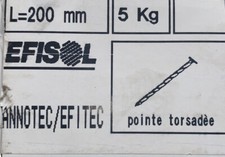 Pointe torsadée efisol d'occasion  Nice-