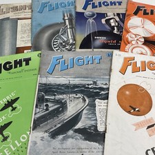 Lote de revistas vintage piloto de avião de voo Segunda Guerra Mundial RAF RAAF ART Força Aérea Mancave comprar usado  Enviando para Brazil