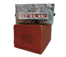 Usado, Acordeão CROMÁTICO Magnus Brinquedo Criança Vintage 24 Teclas não Mármore. A2456 Novo Na Caixa comprar usado  Enviando para Brazil