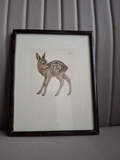 Vintage delightful etching for sale  GLASGOW