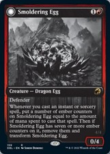 Mtg smoldering egg usato  Bari