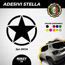 Adesivo stella militare usato  Campagna