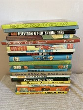 vintage girls annuals for sale  HUNTINGDON