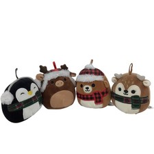 Squishmallows xmas tartan for sale  UK