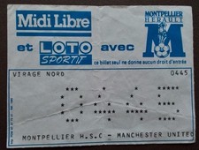 Montpellier manchester united for sale  STOURBRIDGE