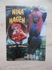 Nina hagen autogramm gebraucht kaufen  Berlin