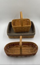Longaberger brown wooden for sale  Minneapolis