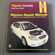 Toyota Corolla, 2003 thru 2008 (Haynes Repair Manual), Haynes, 9781563928079 comprar usado  Enviando para Brazil