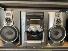 Sistema estéreo Sony MHC-M100 50+1 trocador de CD e 2 tape deck testado ótimo estado comprar usado  Enviando para Brazil