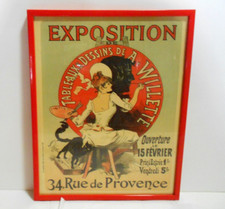 Jules Cheret: Willett Exhibition, litografia original assinada 1895 comprar usado  Enviando para Brazil