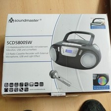 Soundmaster scd5800sw radio gebraucht kaufen  Hof
