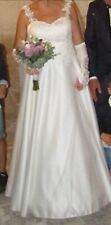 Robe mariée traîne d'occasion  Lespéron