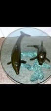 Vintage bronze dolphin for sale  BENFLEET
